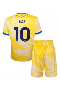 Crystal Palace Eberechi Eze #10 Babytruitje Uit tenue Kind 2024-25 Korte Mouw (+ Korte broeken)